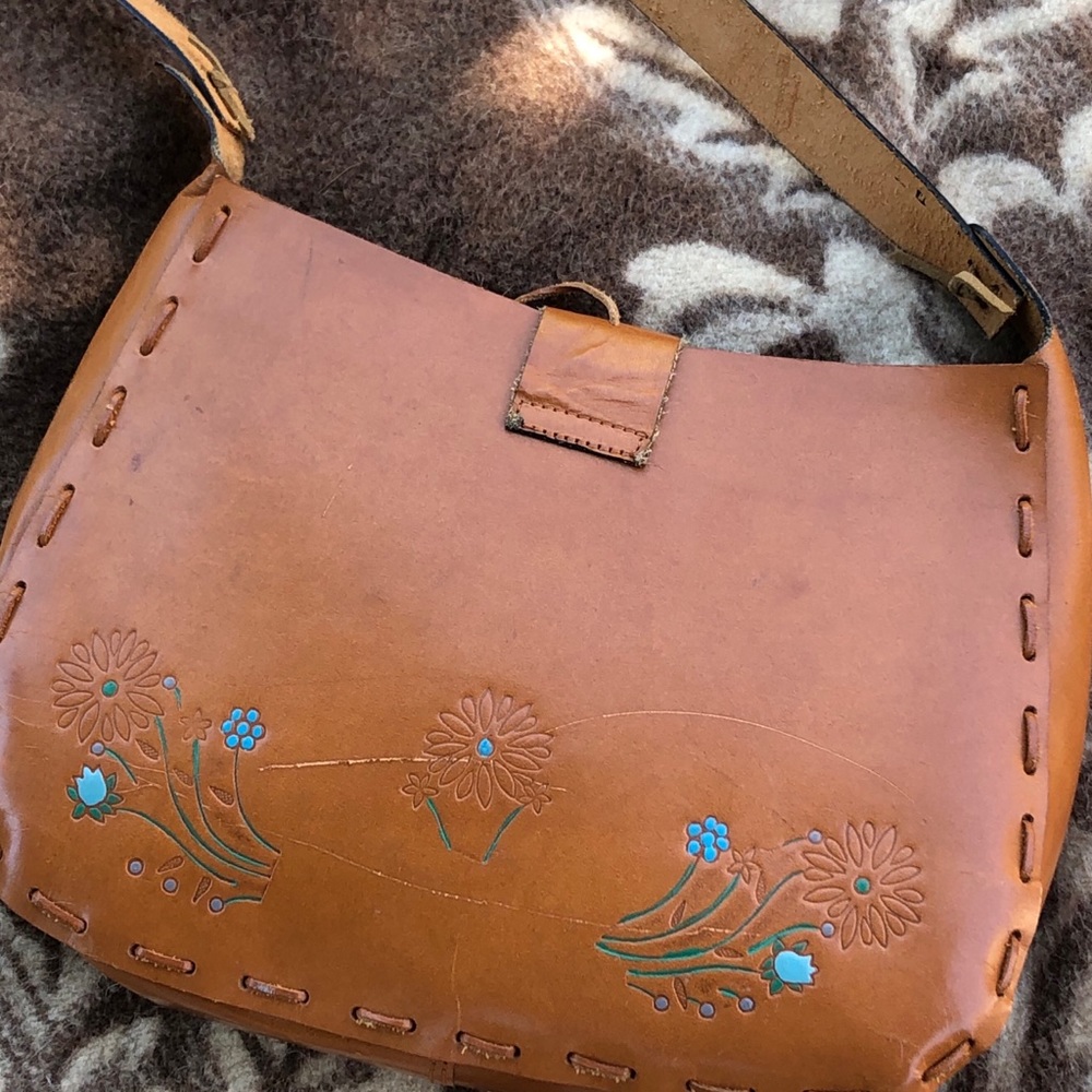 Leather bag - Picture 3 of 3